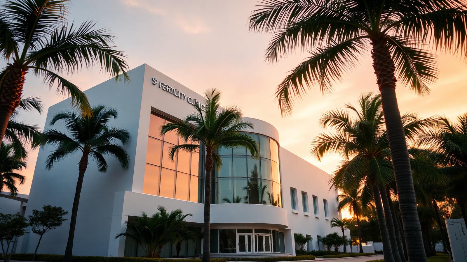 Fertility clinic in Cancún Mexico — FertilyMed building exterior